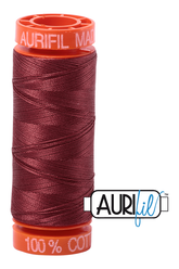 Aurifil Mako 50wt Cotton 200 m 220 yd. spool - 2345 Raisin